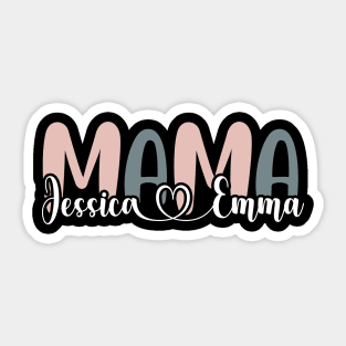 Jessica Emma Mother's girl Mom Mimi Gigi Aunt family Sticker